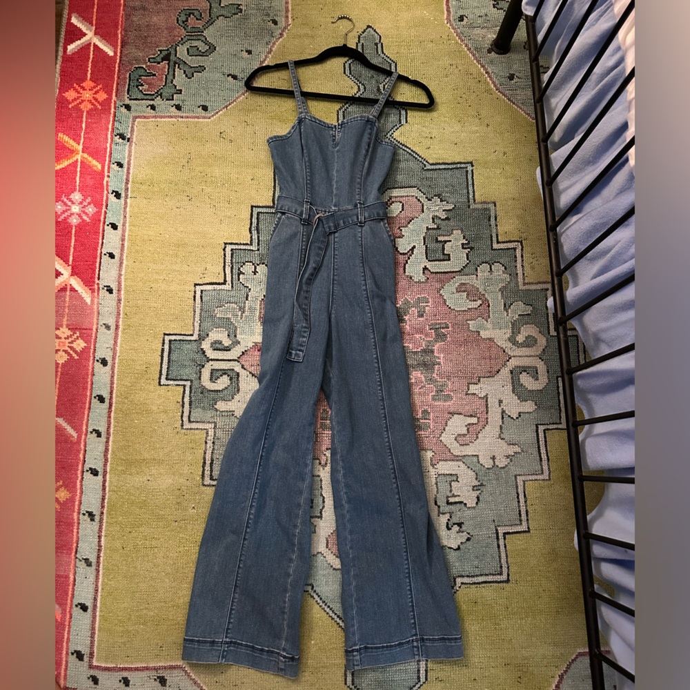 Denim jumpsuit